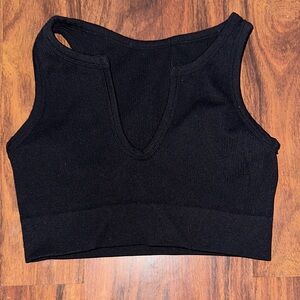 Black Sports Bra